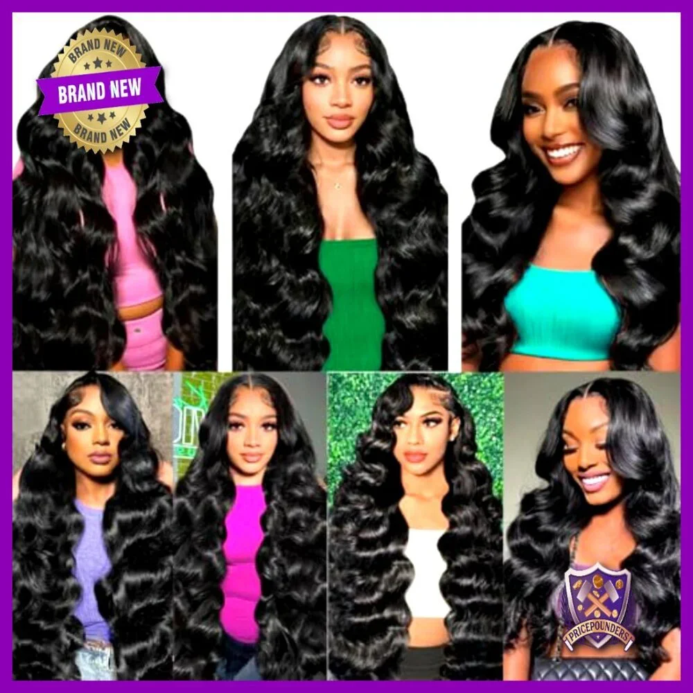 3 Bundles 100% Brazilian Virgin Human Hair Extensions 18-22 Inch Body Wave